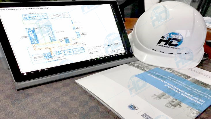 HC designs three-phase test separator for Middle East Project.jpg